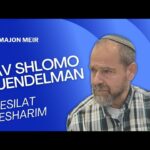 rav Shlomo Guendelman cap 1 Mesilat Yesharim